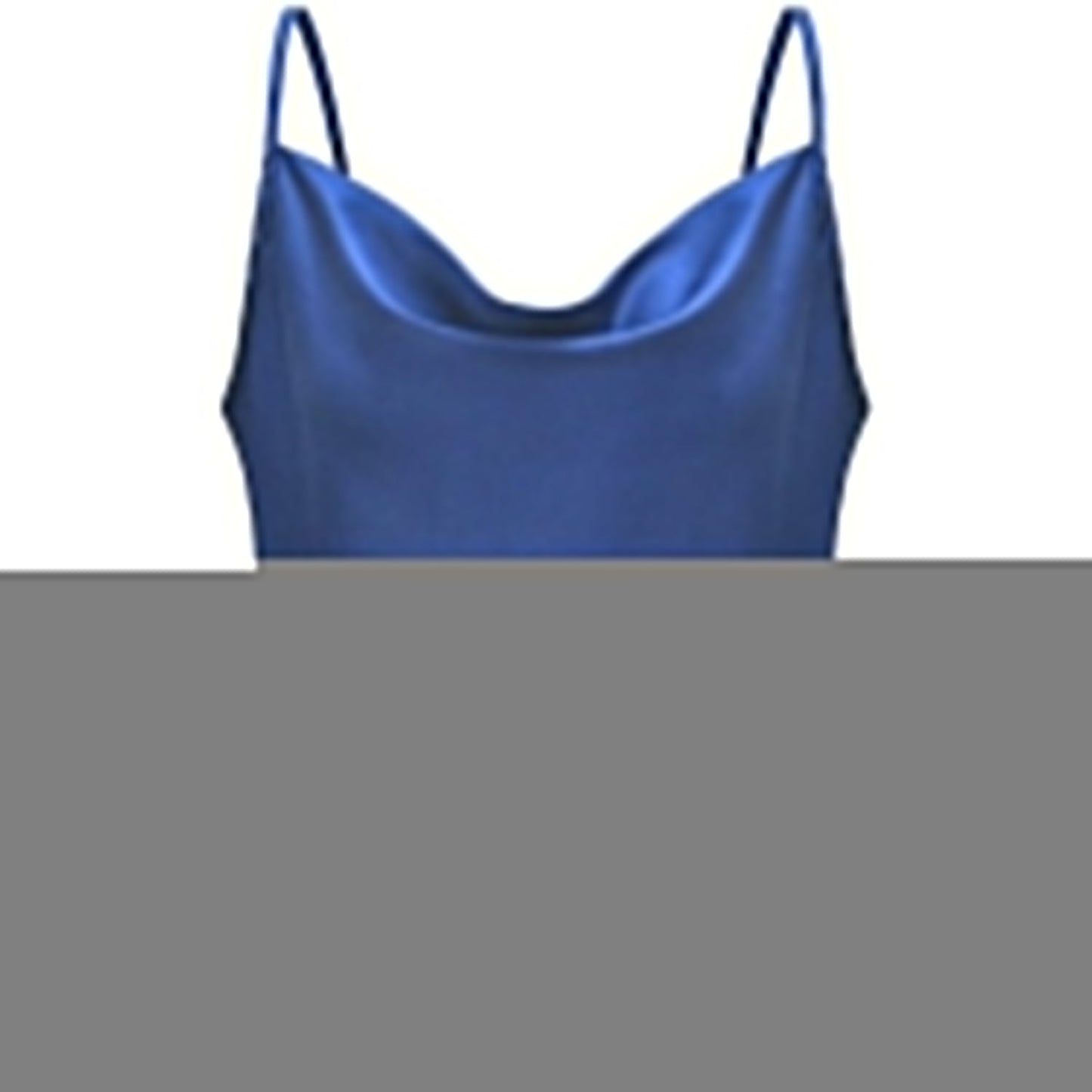Women's Spaghetti Strap V-Neck Satin Suspender